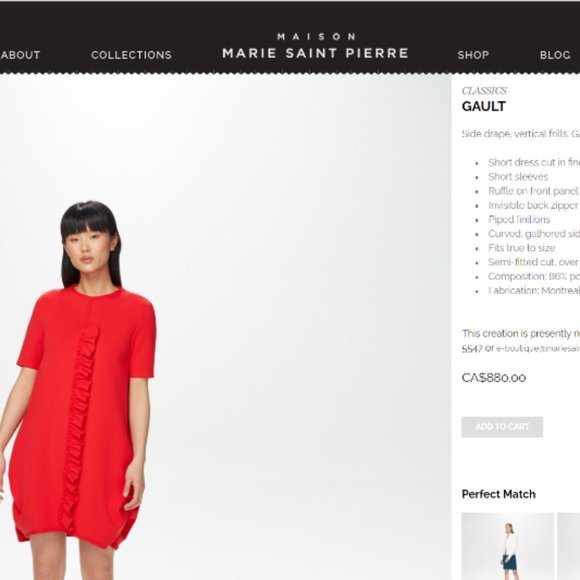 Marie Saint Pierre - GAULT Size 2 - Picture 8 of 13